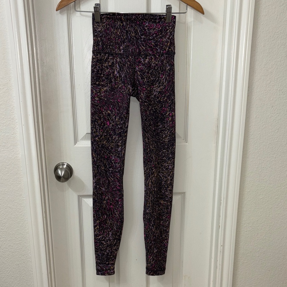 lululemon athletica Multicolor Patterned Leggings